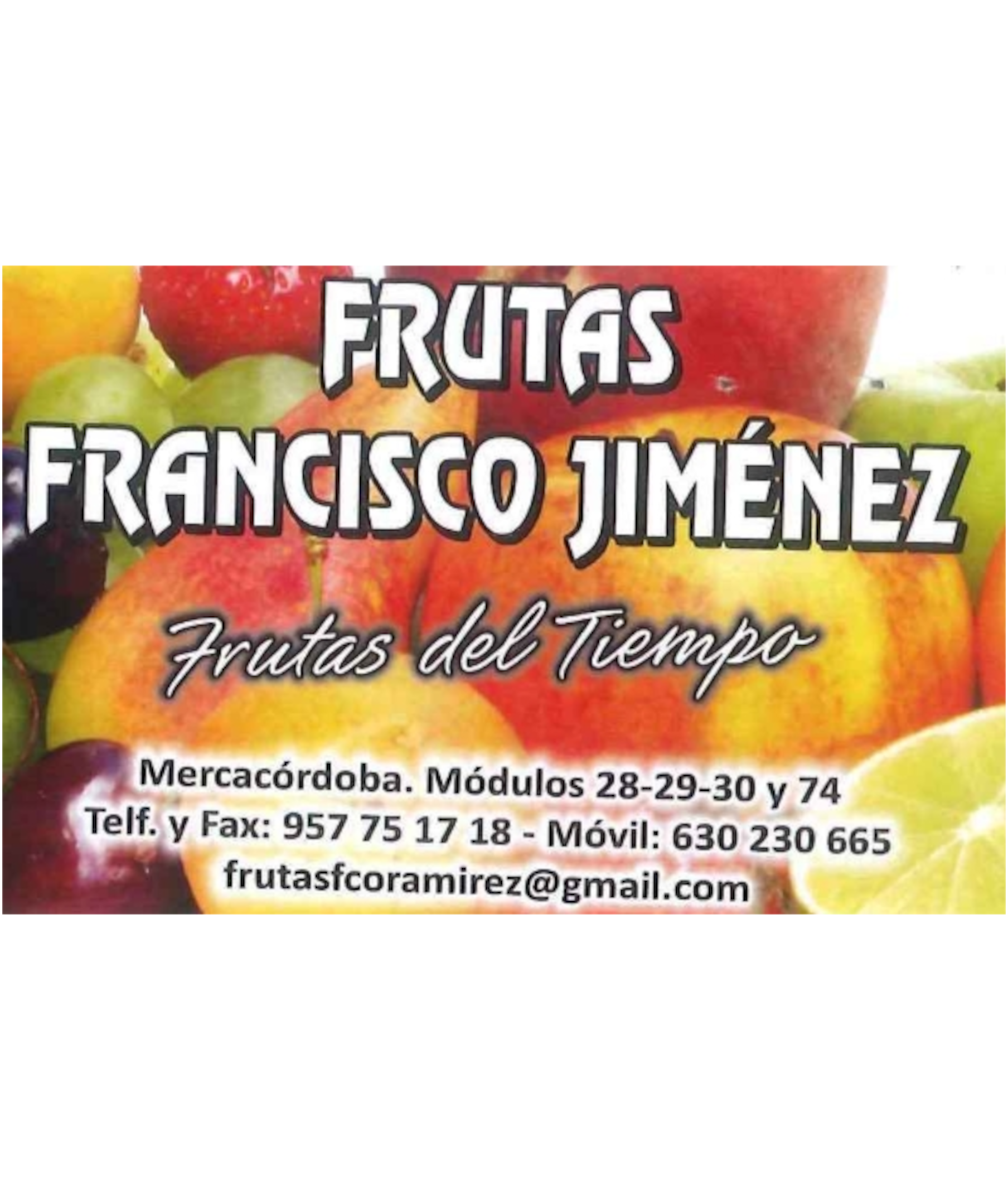 Logo de Frutas Francisco Jiménez, S.L.
