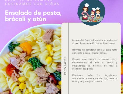 Cocinamos con niños | Ensalada de pasta, brócoli y atún
