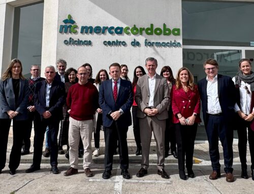 Mercacórdoba recibe la visita institucional del presidente de Mercasa